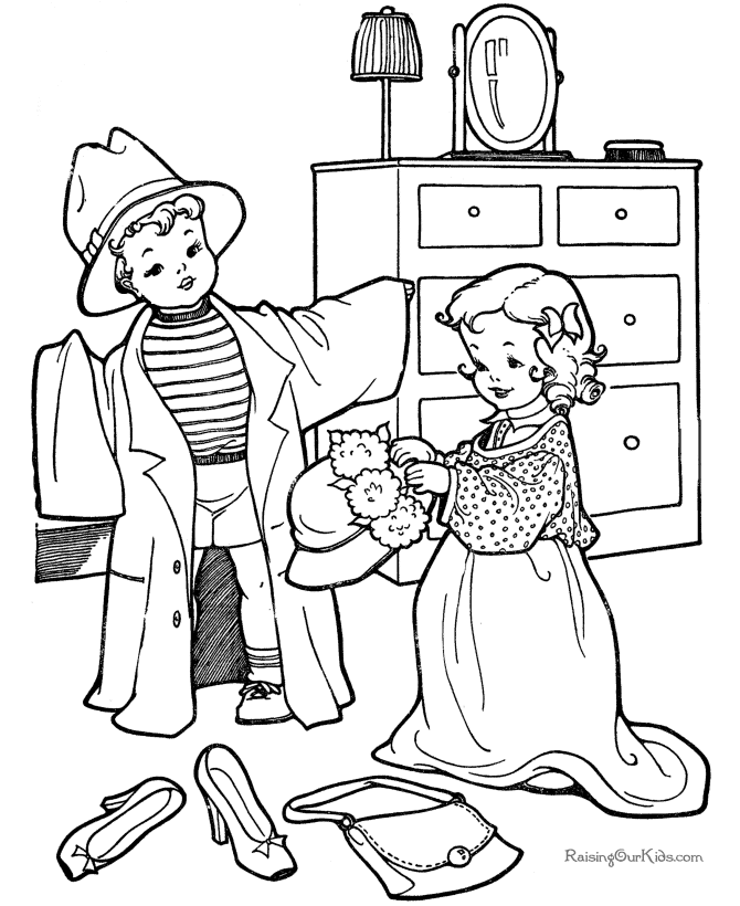 Halloween coloring page