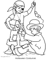 Happy Halloween coloring pages