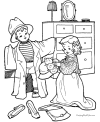 Halloween coloring page