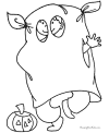 Halloween ghost pages