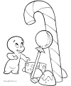 Free ghost coloring page