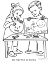Happy Halloween coloring pages