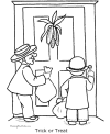 Kids Halloween coloring pages