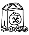 Preschool Halloween coloring pages