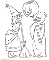 Printable Halloween coloring pages