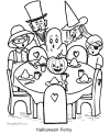Halloween coloring pages