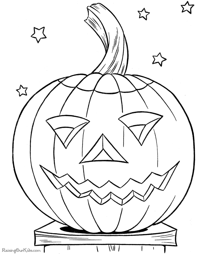 Halloween coloring pages!