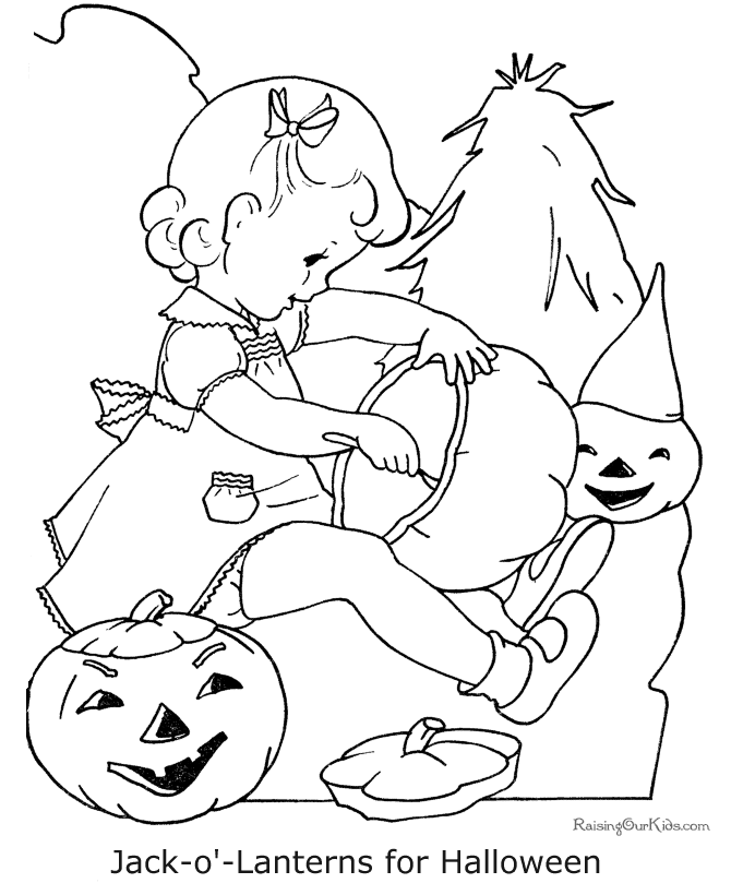 Halloween coloring pages
