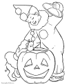 Printable pumpkin page