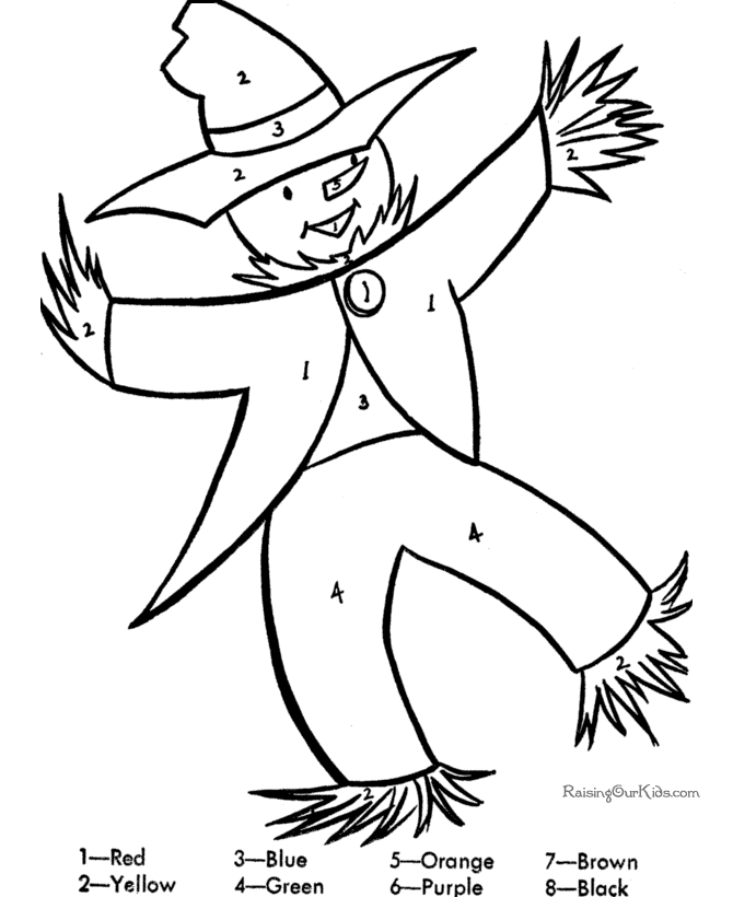 Printable halloween coloring pages