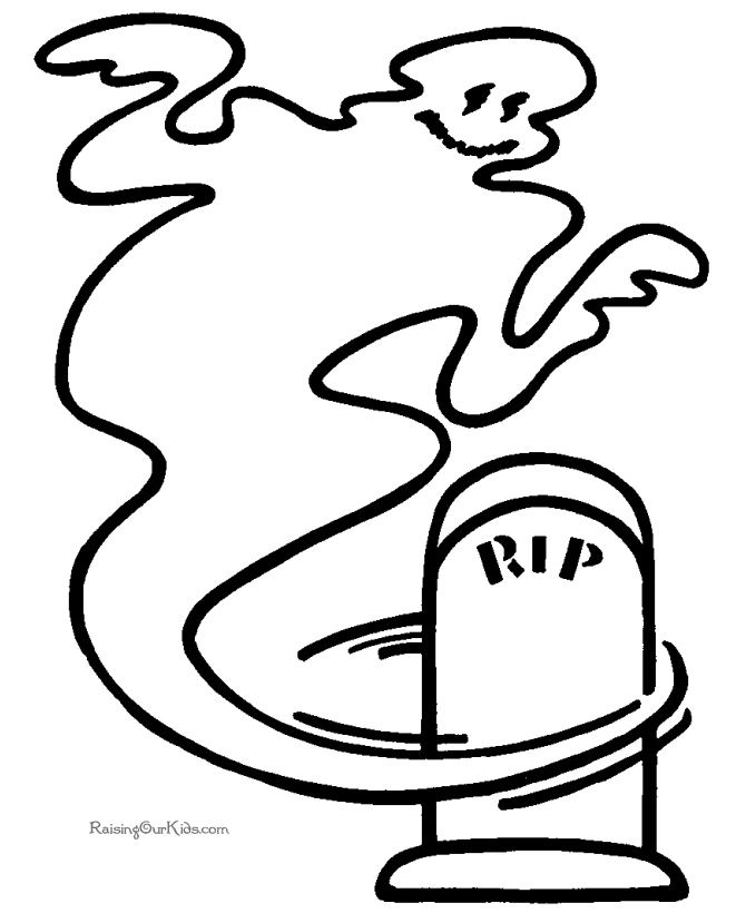 Printable halloween coloring pages