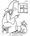 Halloween coloring pages