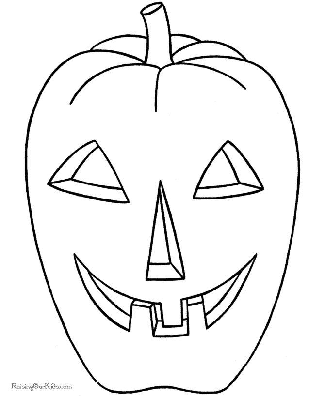 Printable Halloween coloring sheets