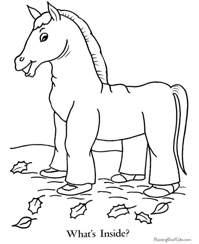 Printable Halloween kid coloring sheets